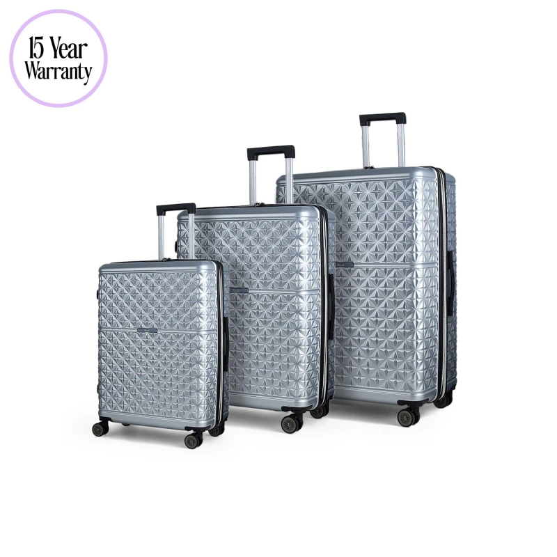 Image of Rock Rock Maya Suitcases Silver Silver unisex Cabin