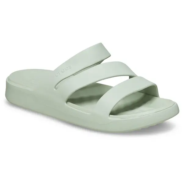 Image of Crocs Womens Getaway Lightweight Strappy Mule Slipers UK Size 7 (EU 39-40) Plaster CRC506-PLASTR-7