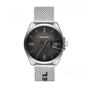 Image of diesel time frames Watches Unisex Grey Acciao - Stell