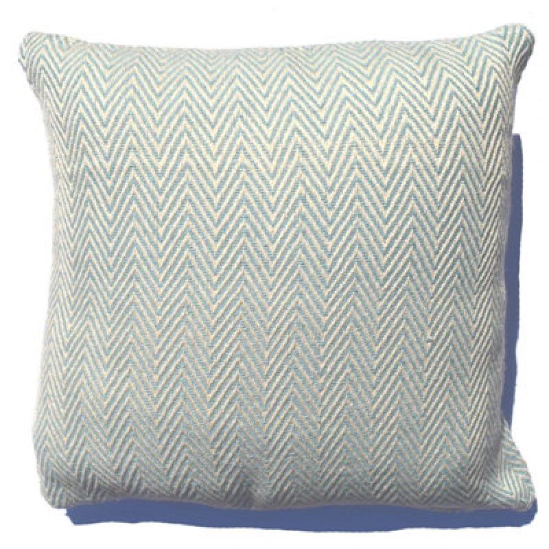 Image of Rapport Home Skye Cushion Covers (43x43 cm) in Duck Egg Blue Size: 43cm x 43cm Duck Egg Blue Unisex 43cm x 43 cm
