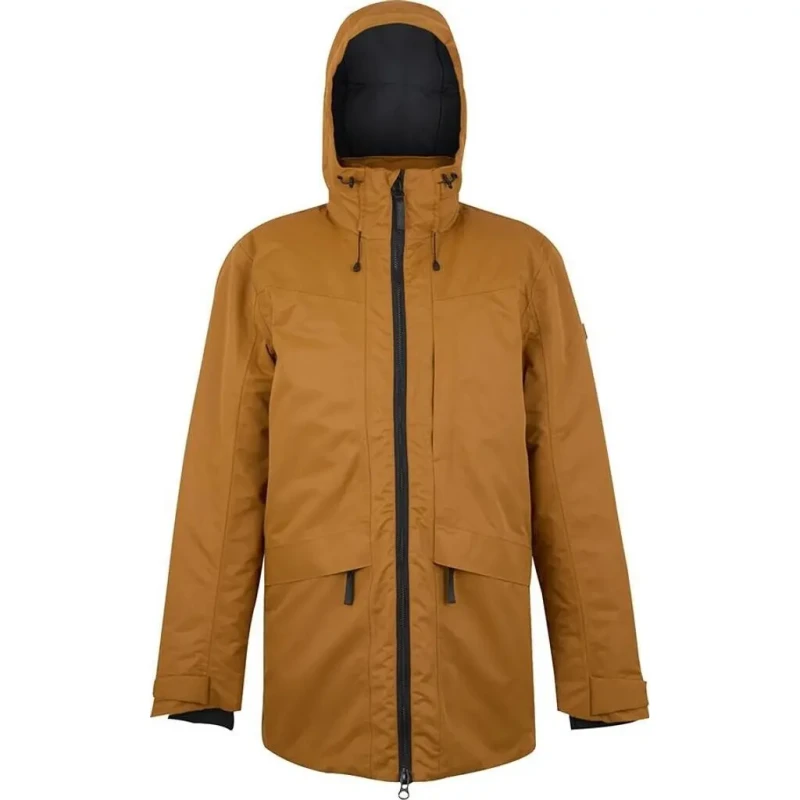 Image of Regatta Mens Balaton Waterproof Breathable Insulated Jacket in Burnt Orange Size: Small Burnt Orange Male S