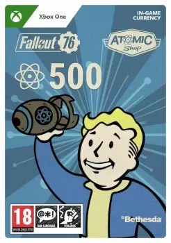 Image of Fallout 76 500 Atoms Xbox One Game