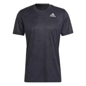 Image of adidas Club Graphic Tennis T-Shirt Mens - Grey