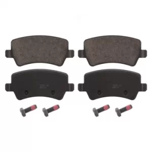 Image of Brake Pad Set 16625 by Febi Bilstein Rear Axle