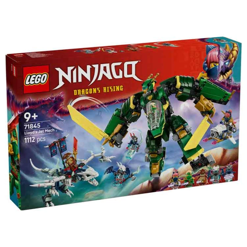 Image of LEGO LEGO NINJAGO Lloyd's Jet Mech Ninja Toy Building Kit 71845 Lego One Size Multi 72212199000