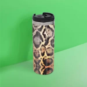Image of Snake Print Stainless Steel Travel Mug