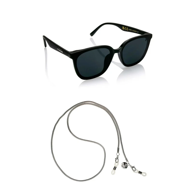 Image of Marc Lauder Womens sunglasses gift set Marc Lauder Player Noir Female 0,16x0,07x0,065 cm
