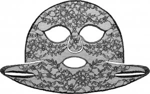 Image of Givenchy Le Soin Noir Masque Dentelle - Lace Face Mask 4 x 18ml