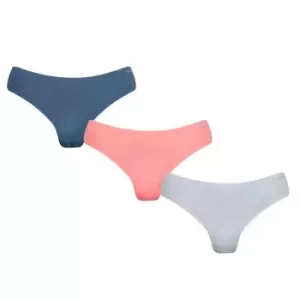 Image of Reebok 3 Pack Suki Briefs Womens - Blue
