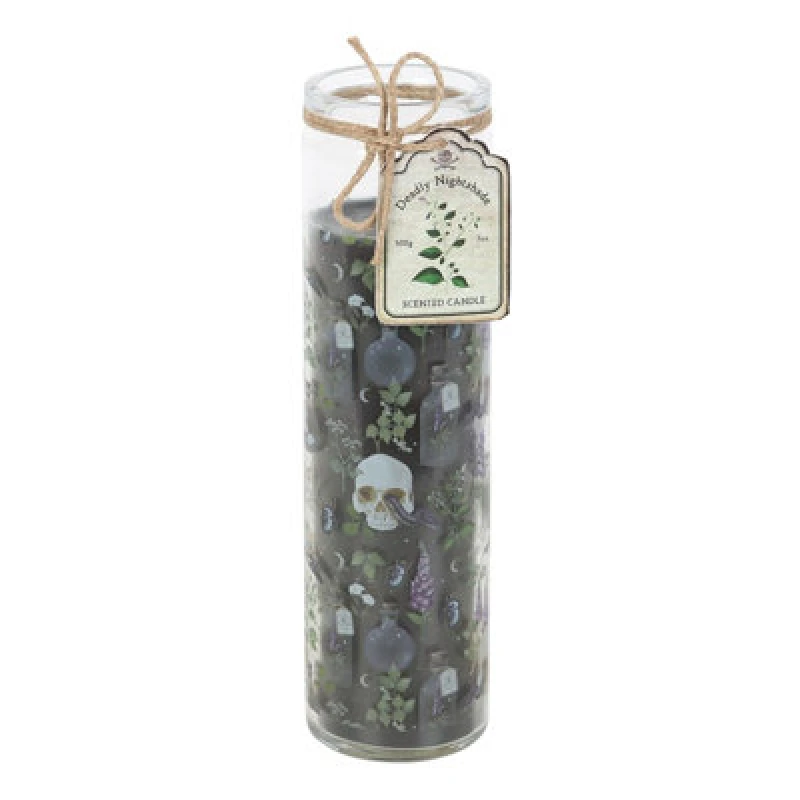 Image of Something Different Something Different Deadly Nightshade Poisonous Plants Tube Candle Multi One Size Unisex 5063806851394