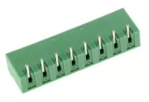 Image of Phoenix Contact, COMBICON MSTBA, 8 Way, 1 Row, Right Angle PCB Header