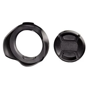 Image of Hama 77mm Universal Lens Hood with Lens Cap