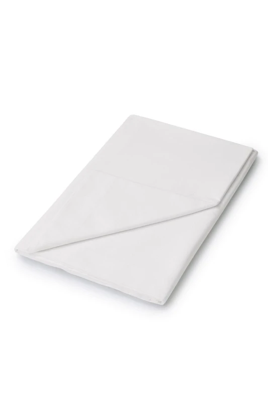 Image of Helena Springfield Helena Springfield 'Plain Dye' Polycotton Flat Sheet in Silver Size: Super King Flat Silver Super King Flat Unisex 5016709483063