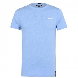 Image of Gio Goi Goi Pocket T-Shirt Mens - Blue