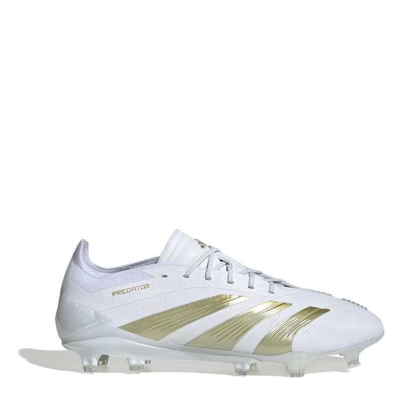 Image of adidas Predator Elite Firm Ground Football Boots - White White 7