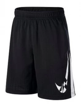 Image of Nike Older Boys Dry Short - Black/White