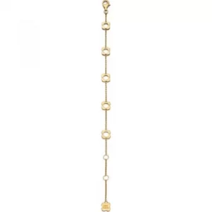 Image of Ladies Orla Kiely Sterling Silver Flower Bracelet