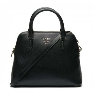 Image of DKNY Whitney Dome Bag - Black/Gold BGD