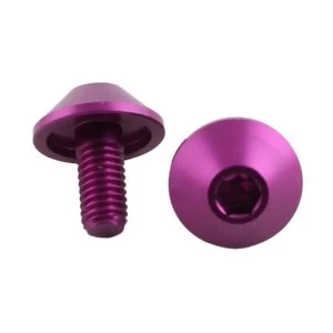 Image of ETC Alloy Bolts Coloured Socket Head (4) M5 x 15mm Purple