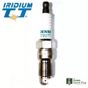 Image of 1x Denso Iridium TT Spark Plugs IT20TT 4714 [042511047143]