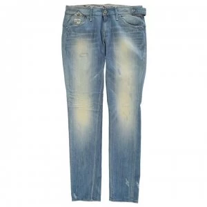 Image of G Star 60375 Tapered Jeans - uv destroy
