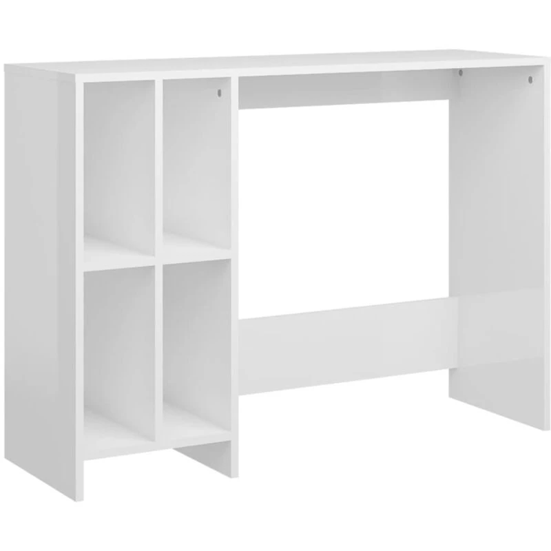 Image of VIDAXL Notebook Desk High Gloss White 102.5x35x75cm Engineered Wood Vidaxl 8720286606872