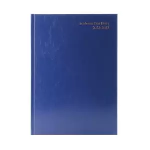 Image of Academic Diary Week To View A5 Blue 2022-2023 KF3A5ABU22