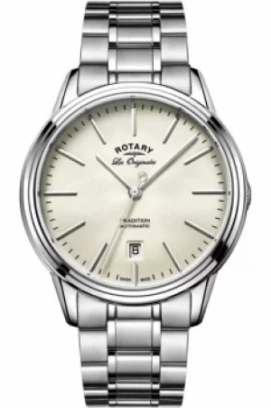 Image of Mens Rotary Swiss Made Tradition Automatic Watch GB90161/32