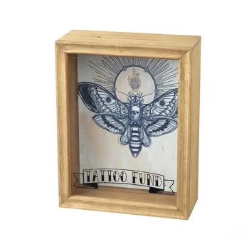 Image of Butterfly Tattoo Money Savings Box By Heaven Sends