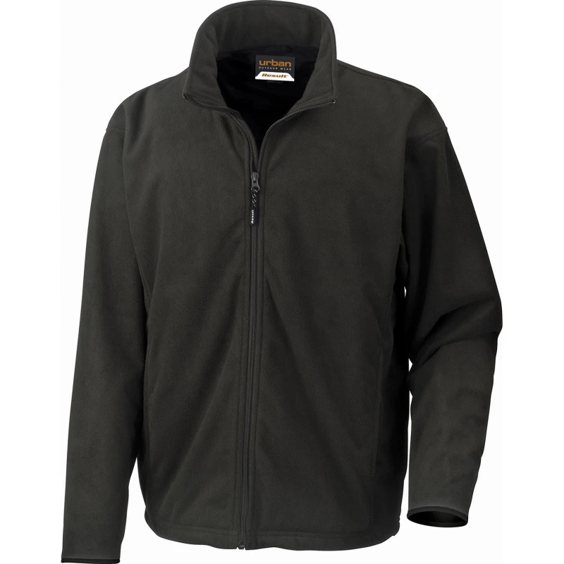 Image of Result Mens Extreme Climate Stopper Fleece Jacket in Black Size: Small Black Male S