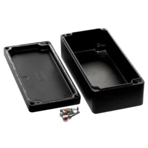 Image of Hammond 1590Z130BK Watertight Diecast Enclosure 175 x 80 x 52 Black