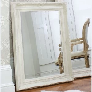 Image of Gallery Harrow Rectangular Mirror - Cream