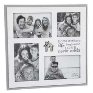 Image of Fond Words 4 Picture Frame Home