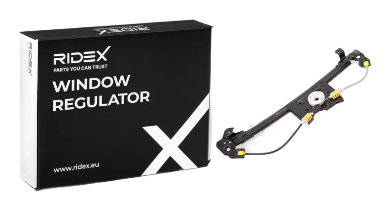 Image of RIDEX 1561W0218 Window regulator Right, Operating Mode: Electric, without electric motor Window Winder (1561)