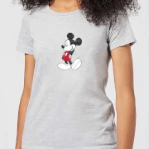 Image of Disney Mickey Mouse NY Womens T-Shirt - Grey - L