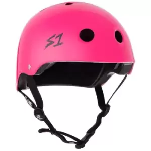 Image of S1 Helmets S1 Lifer Helmet - Multi & High Impact Certified - Hot Pink Gloss