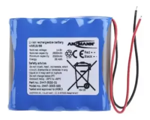 Image of Ansmann 2447-3032 Battery,li-Ion,2.6Ah,14.8V