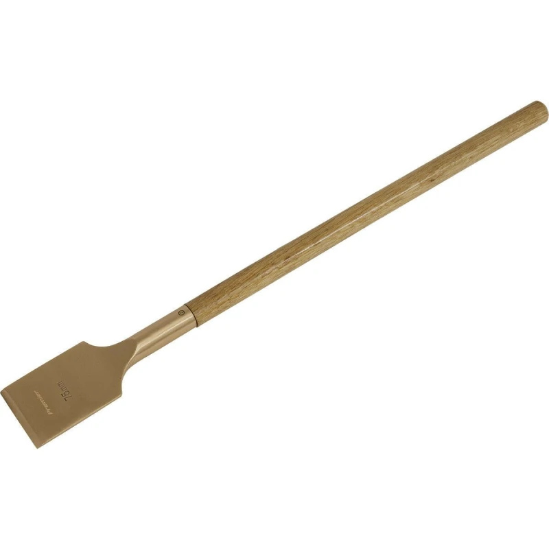 Image of Loops Long Handle Decorators Scraper - 75 x 705mm - Non-Sparking - Beryllium Copper Copper
