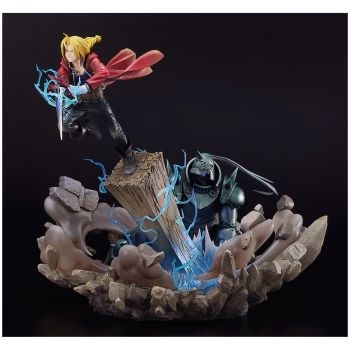Image of Fullmetal Alchemist: Brotherhood Statue - Edward Elric and Alphonse Elric