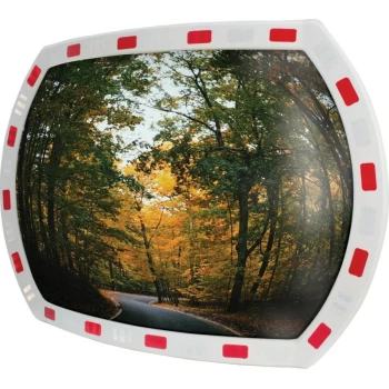 Image of 508X762MM Convex Outdoor Traffic Safety Mirror - Matlock