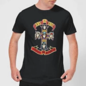 Image of Guns N Roses Appetite For Destruction Mens T-Shirt - Black