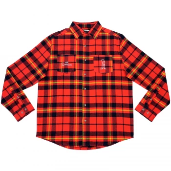 Image of Cakeworthy x The Simpsons - Bart Simpson Flannel Shirt - S