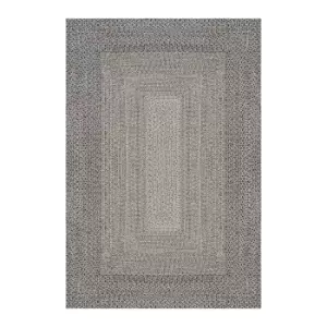 Image of Harbour Lifestyle Hestia Indoor & Outdoor Rug - Walnut Grey - 290Cm X 190Cm