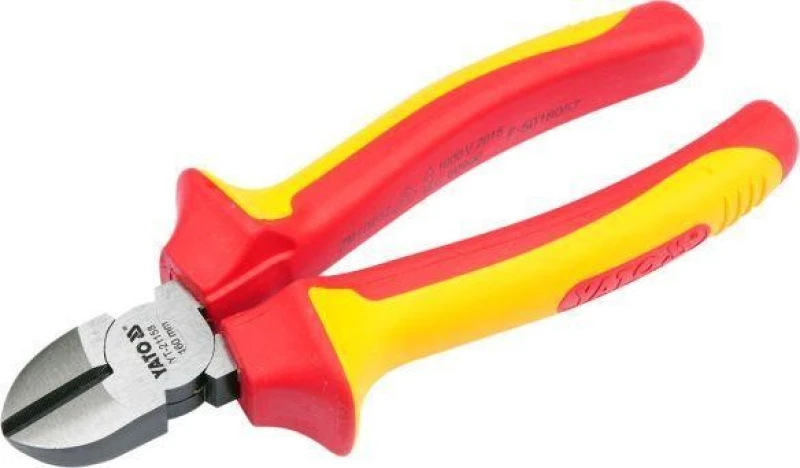 Image of YATO YT-21158 Side Cutter with cutting function, Length: 160mm Chrome Vanadium Steel Side Cutter (4696)