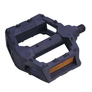 Image of ETC Resin BMX Pedals Black 1/2