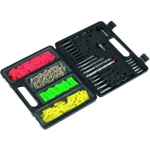 Image of Wickes Drill Bit and Wall Plus Set 300 Piece
