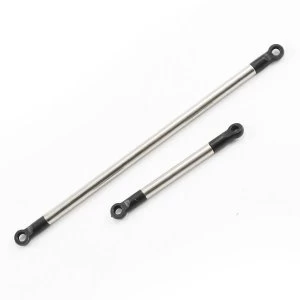 Image of Ftx Outback 2.0 Nickel Plated Steel Steering Rod And Servo R