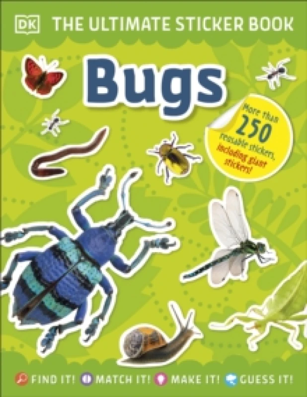 Image of Ultimate Sticker Book Bugs Paperback / softback