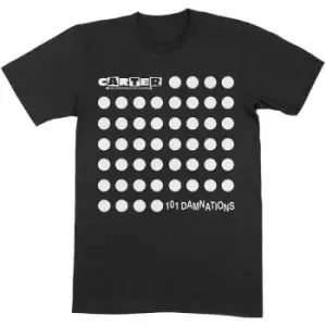 Image of Carter USM - 101 Damnations Unisex X-Large T-Shirt - Black