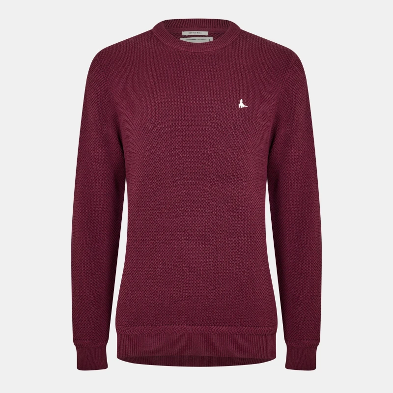 Image of Jack Wills Linus seed stitch Crew Neck Jumper Men Fig male S